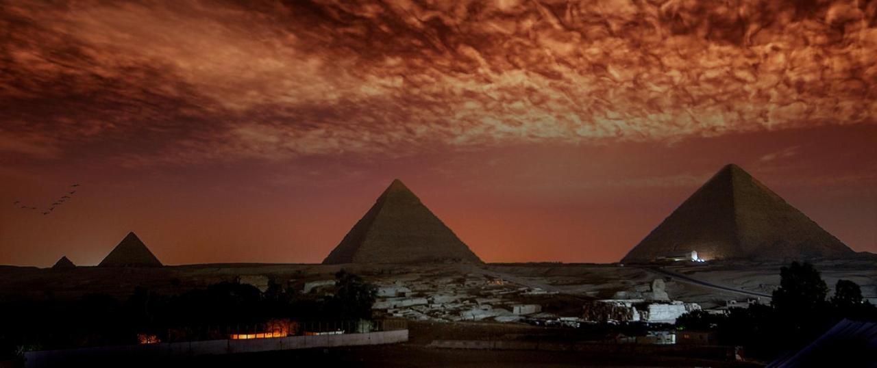 Amon Holiday Pyramids Inn Kafrat al Jabal Ngoại thất bức ảnh
