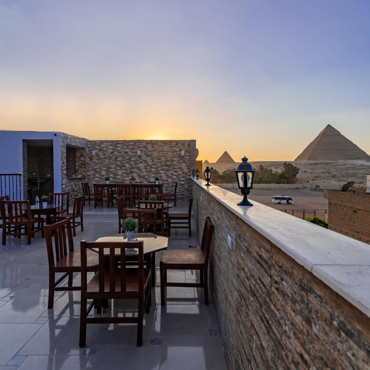Amon Holiday Pyramids Inn Kafrat al Jabal Ngoại thất bức ảnh